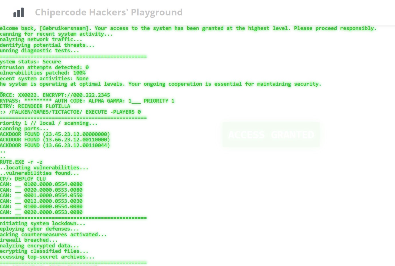 Chipercode